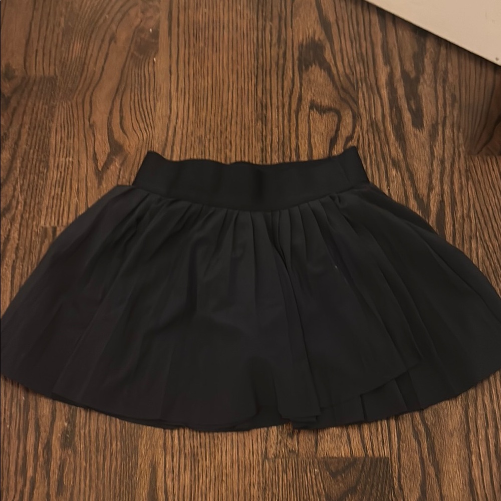 Aritzia Black Athletic Mini Skirt